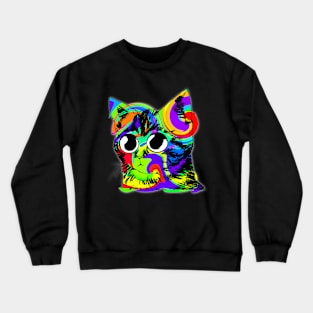 WOW Cat Crewneck Sweatshirt